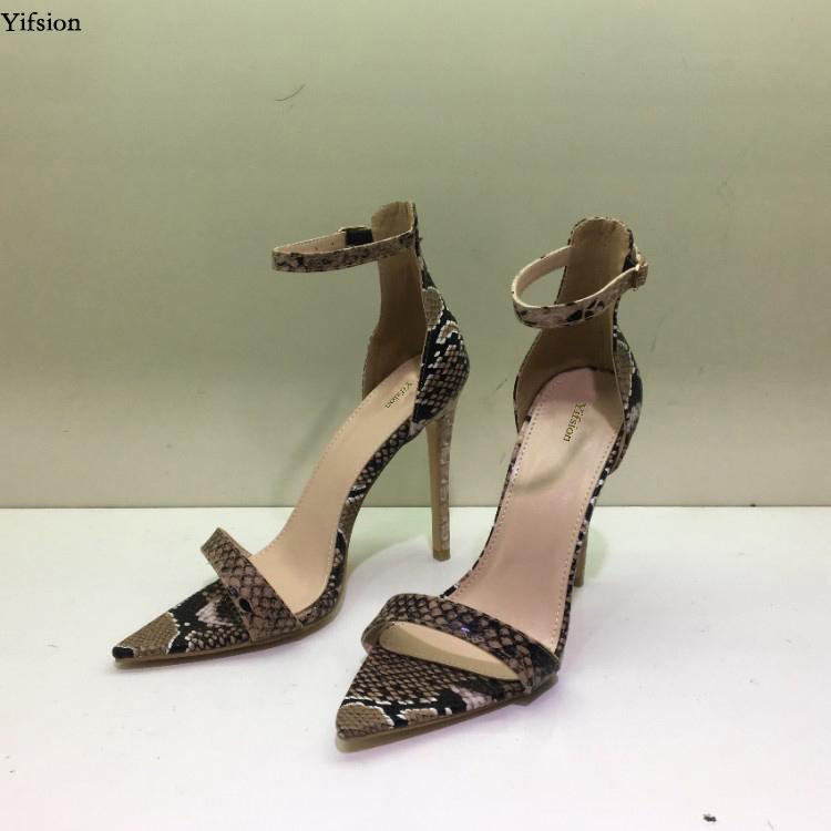 Olomm Women SnakeSkin Sandals Sexy Stiletto Heels 12cm Pointed Toe Green Dress Shoes US Plus Size 5-.5, Black
Olomm Women SnakeSkin Sandals Sexy Stiletto Heels 12cm Pointed Toe Green Dress Shoes US Plus Size 5-.5, Black
