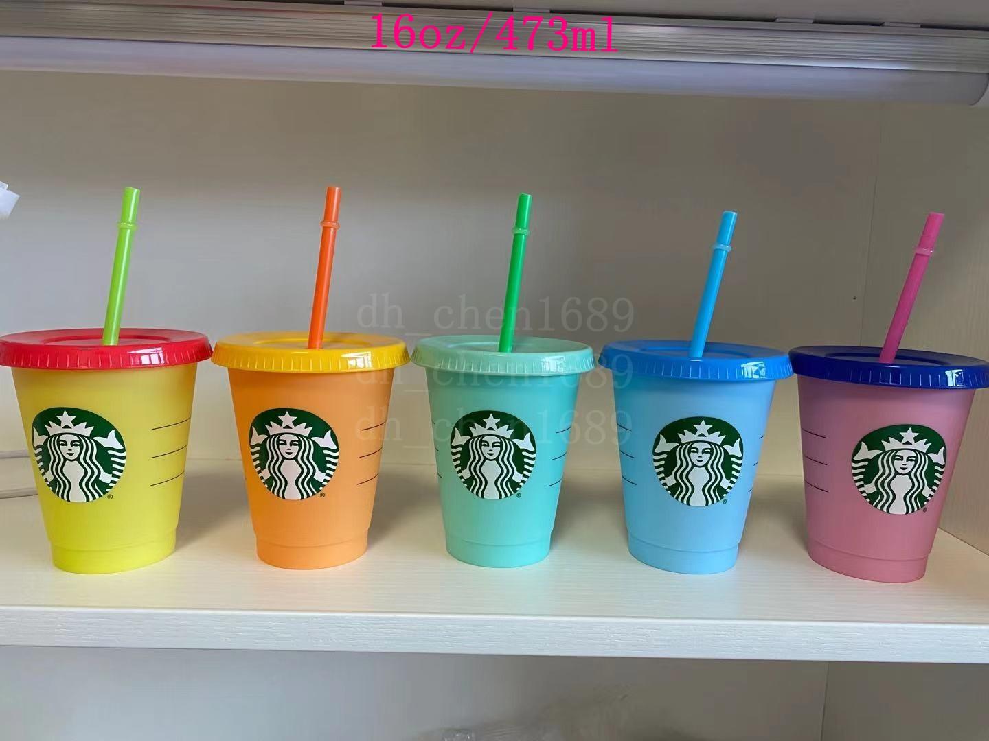 Starbucks Mermaid Goddess 16oz/473ml Plastic Mugs Tumbler Lid Reusable Flat Bottom Pillar Shape Straw Color changing Cups
Starbucks Mermaid Goddess 16oz/473ml Plastic Mugs Tumbler Lid Reusable Flat Bottom Pillar Shape Straw Color changing Cups
