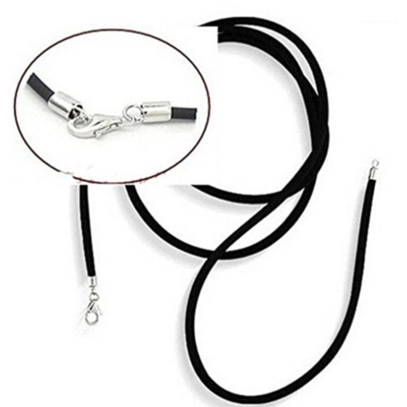 Chains Black PU Leather Necklace Cord Lace Rope With Rotating Stainless Steel Buckle For Diy Jewelry 2021 Fashion Accessories
Chains Black PU Leather Necklace Cord Lace Rope With Rotating Stainless Steel Buckle For Diy Jewelry 2021 Fashion Accessories