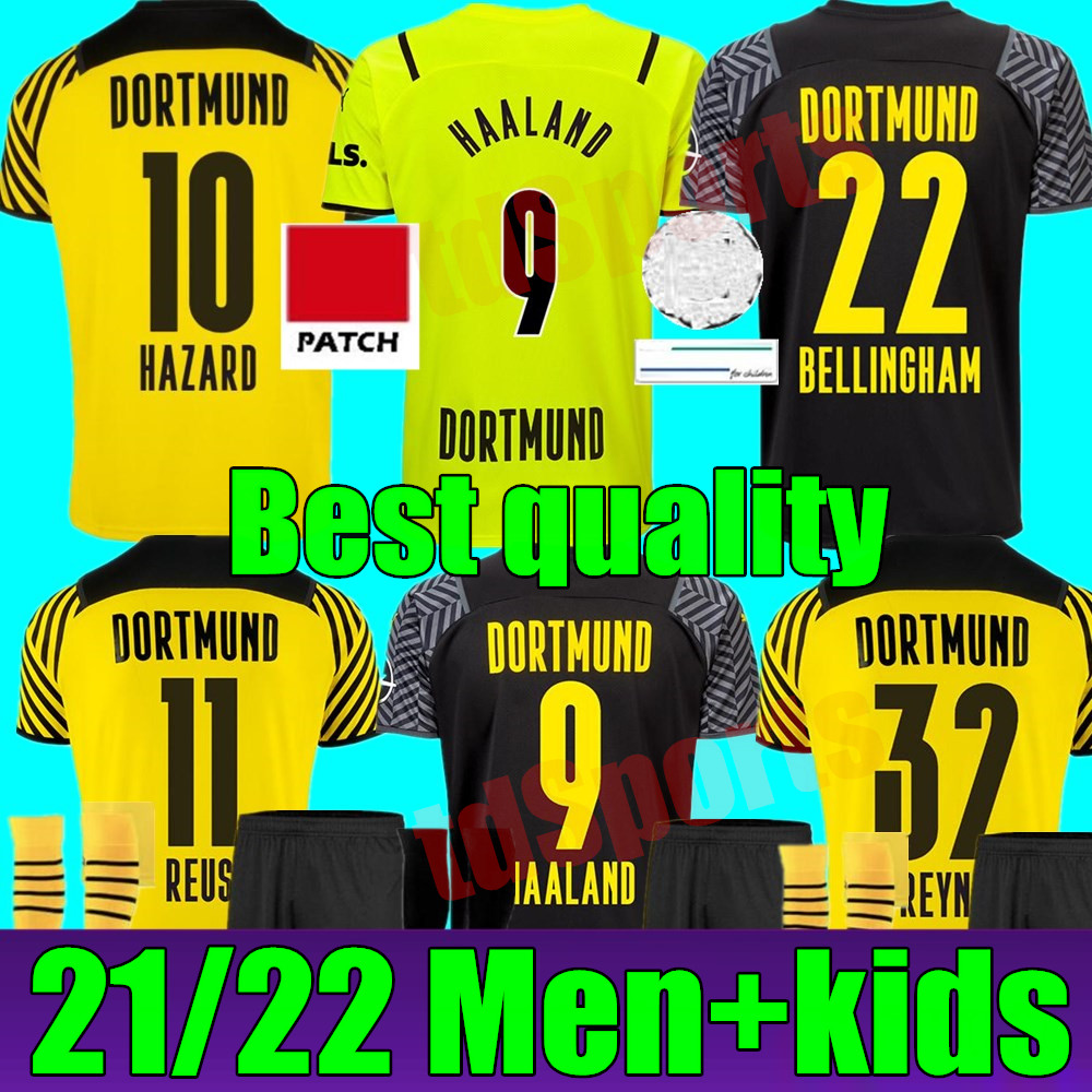 Borussia dortmund soccer jersey 21 22 home away 3rd 2021 2022 football shirt HAALAND REUS NEONGELB BELLINGHAM SANCHO HUMMELS BRANDT adult men + kids kit maillot de foot, Adult 3rd
Borussia dortmund soccer jersey 21 22 home away 3rd 2021 2022 football shirt HAALAND REUS NEONGELB BELLINGHAM SANCHO HUMMELS BRANDT adult men + kids kit maillot de foot, Adult 3rd