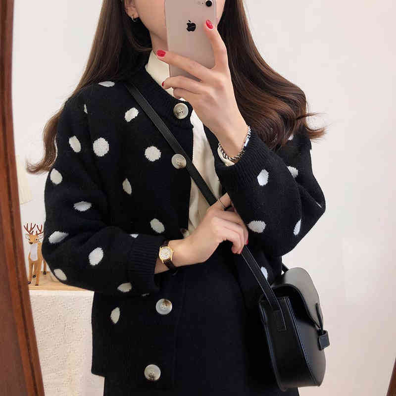 women's sweaters korean style o-neck cardigan male shirt female coat autumn and winter point for women single-breasted zpjl, White;black
women's sweaters korean style o-neck cardigan male shirt female coat autumn and winter point for women single-breasted zpjl, White;black