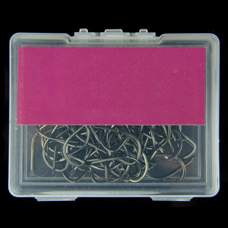 Fishing Hooks 100 PCS Barbed Fish No Holes Izu 3#-14# High-Carbon Steel Offset Worm With Storage Box For All Waters
Fishing Hooks 100 PCS Barbed Fish No Holes Izu 3#-14# High-Carbon Steel Offset Worm With Storage Box For All Waters