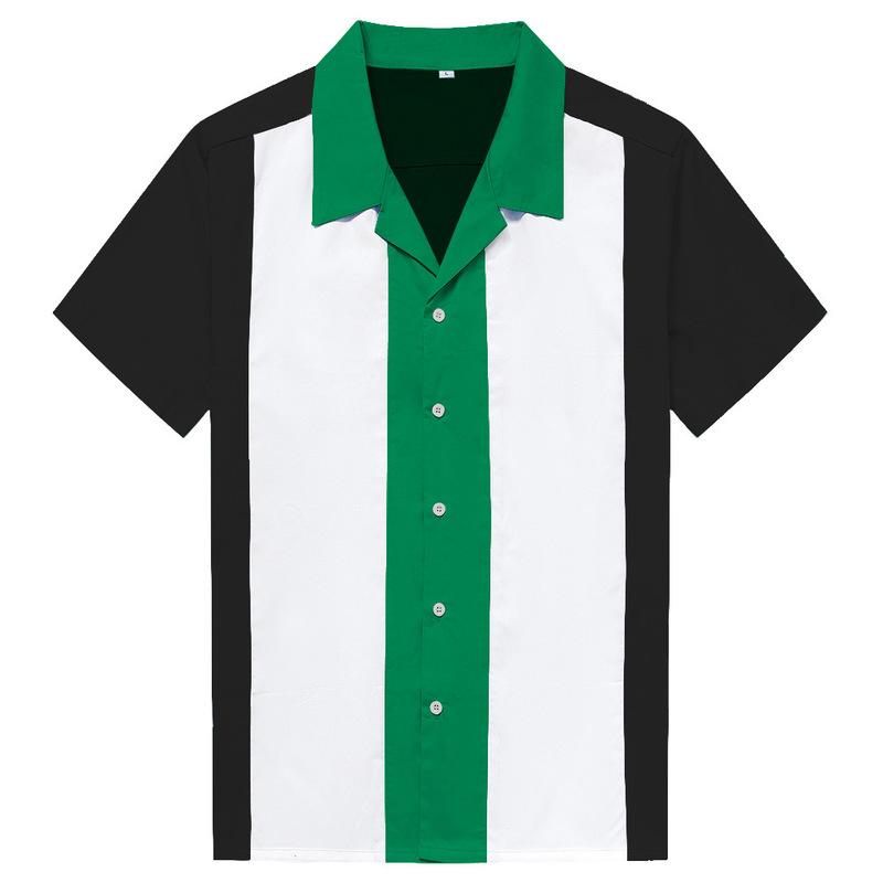 Men's Casual Shirts Spring Summer Short Sleeve For Men 3 Colors Patchwork Vintage Fashion Ropa De Hombre 2022 Marca
Men's Casual Shirts Spring Summer Short Sleeve For Men 3 Colors Patchwork Vintage Fashion Ropa De Hombre 2022 Marca