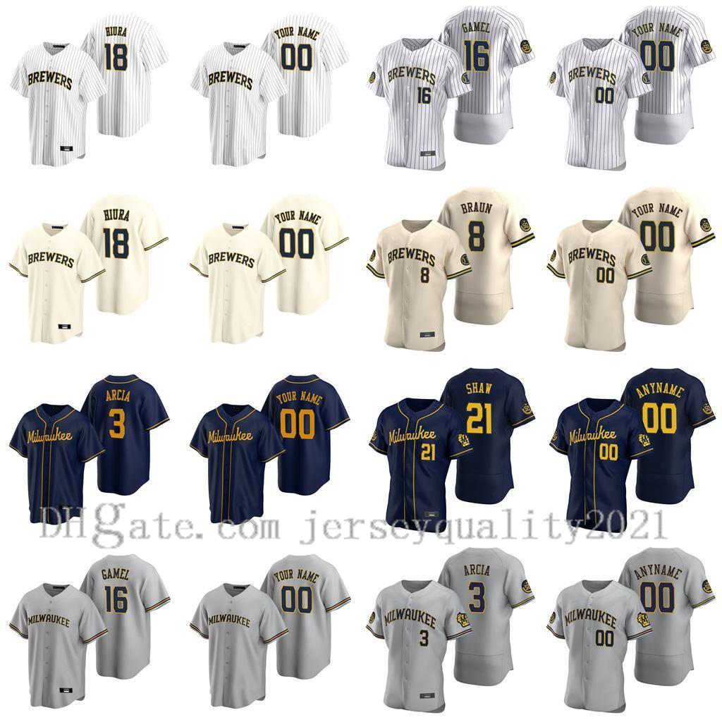 22 Christian Yelich Brewers Jersey 19 Robin Yount 53 Brandon Woodruff 12 Justin Smoak 7 Eric Sogard Keston Hiura Lorenzo Custom Jerseys, Women's color 6
22 Christian Yelich Brewers Jersey 19 Robin Yount 53 Brandon Woodruff 12 Justin Smoak 7 Eric Sogard Keston Hiura Lorenzo Custom Jerseys, Women's color 6