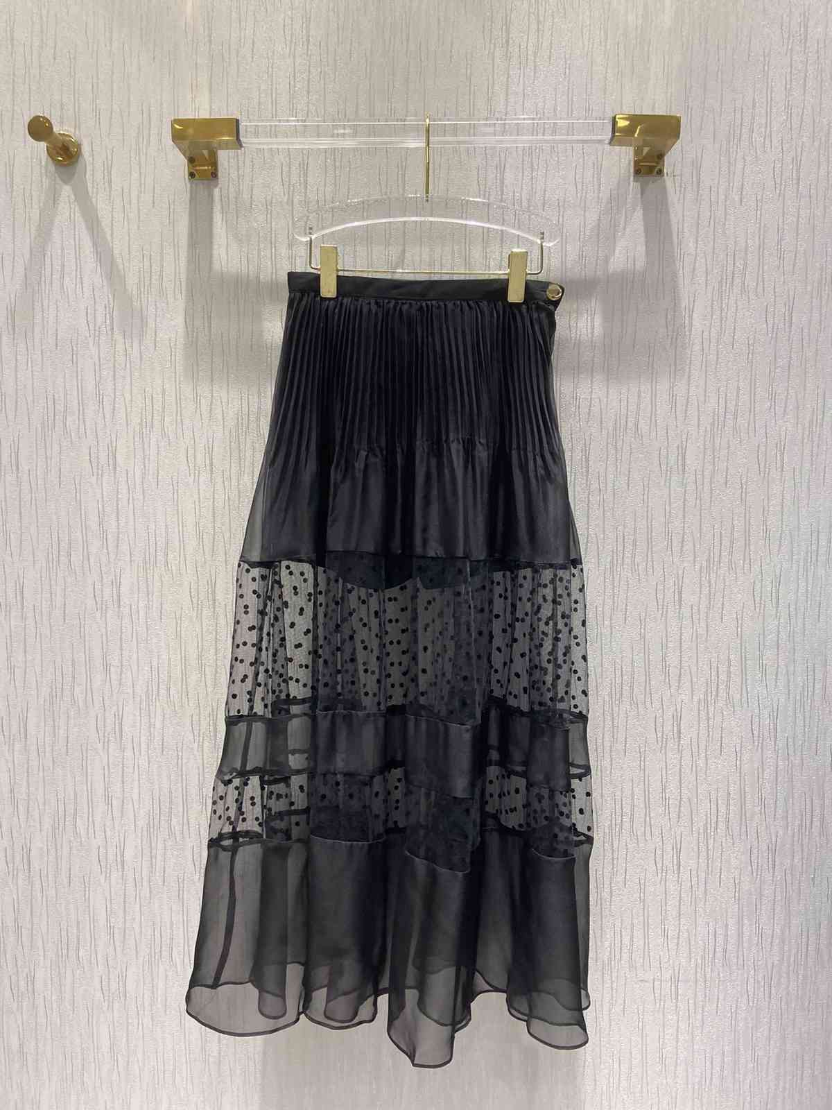 dress d home 21 early autumn mesh wave point flocking stitching small pleats slender slim fashionable elegant yarn skirt, White;black
dress d home 21 early autumn mesh wave point flocking stitching small pleats slender slim fashionable elegant yarn skirt, White;black