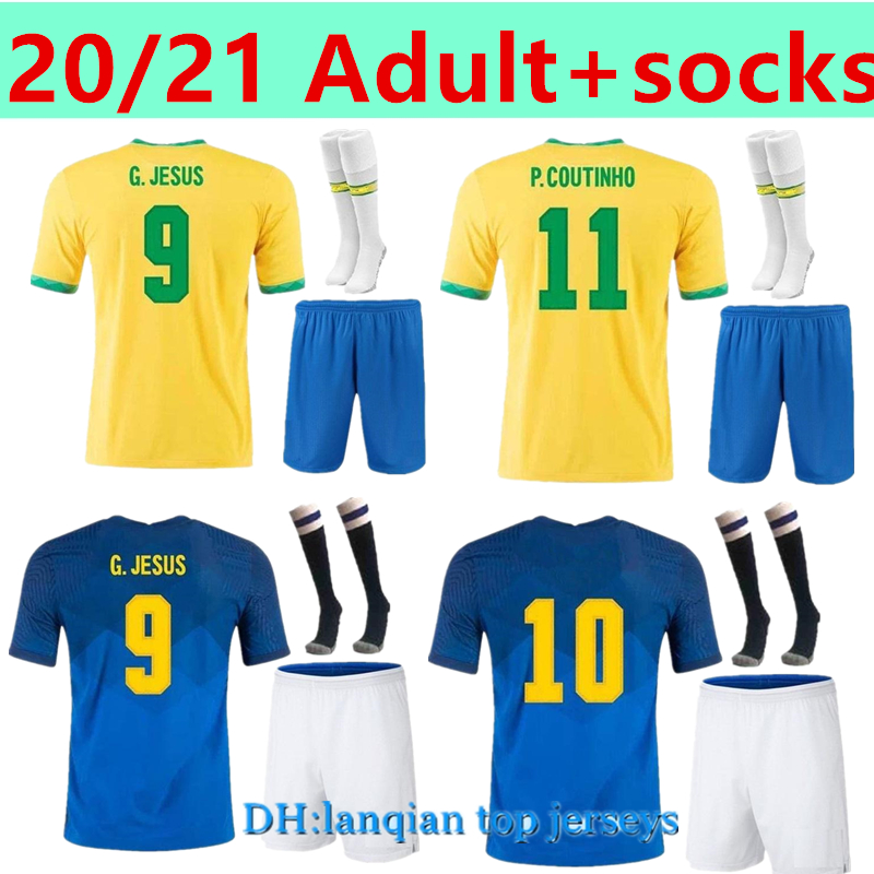 Adult+socks BrazilS 2020 2021 Camiseta de futbol PAQUETA NERES COUTINHO football shirt FIRMINO JESUS soccer jersey MARCELO 2021 maillot de foot Brasil, 20/21 away
Adult+socks BrazilS 2020 2021 Camiseta de futbol PAQUETA NERES COUTINHO football shirt FIRMINO JESUS soccer jersey MARCELO 2021 maillot de foot Brasil, 20/21 away
