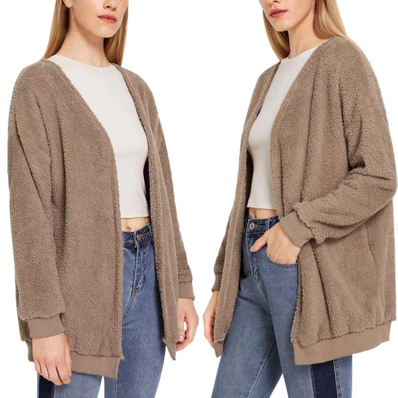 Women's Fur & Faux Shaggy Hooded Teddy Coat Long Sleeve Lambswool Women Autumn Winter Cardigan Plush Fluffy Jacket Female Y3, Black
Women's Fur & Faux Shaggy Hooded Teddy Coat Long Sleeve Lambswool Women Autumn Winter Cardigan Plush Fluffy Jacket Female Y3, Black