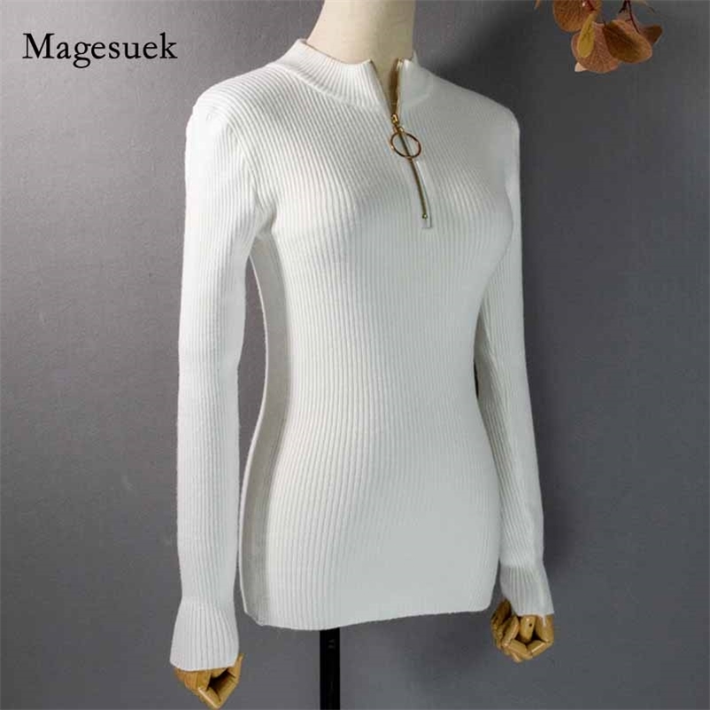 Slim Korean Style Office Fashion Turtleneck Autumn Winter Women Sweater Long Sleeve Knitwear Pullover Clothing 11072 210518, Black 
Slim Korean Style Office Fashion Turtleneck Autumn Winter Women Sweater Long Sleeve Knitwear Pullover Clothing 11072 210518, Black