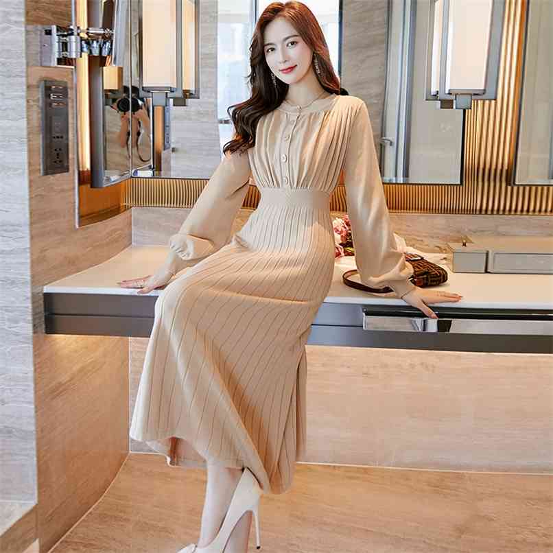 Fashion women's sweater skirt autumn and winter inner matching coat long knitted dress base 210520, Khaki
Fashion women's sweater skirt autumn and winter inner matching coat long knitted dress base 210520, Khaki