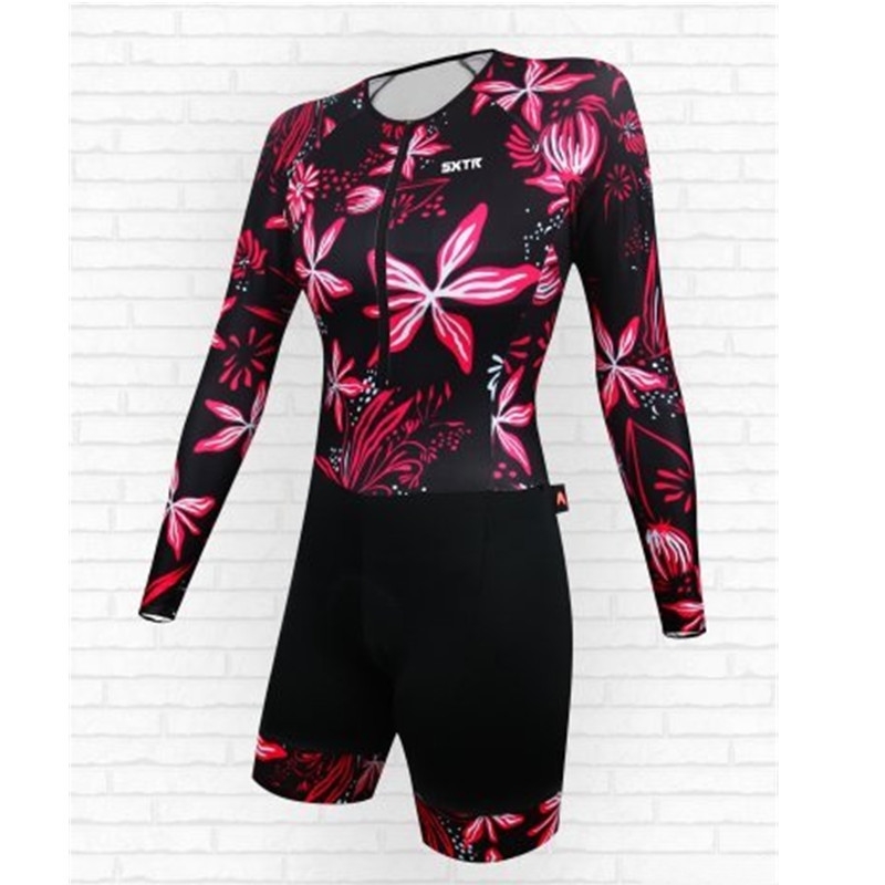 Sxtr long sleeve Jumpsuit women's spring and autumn cycling suit tights bicycle equipment team products
Sxtr long sleeve Jumpsuit women's spring and autumn cycling suit tights bicycle equipment team products
