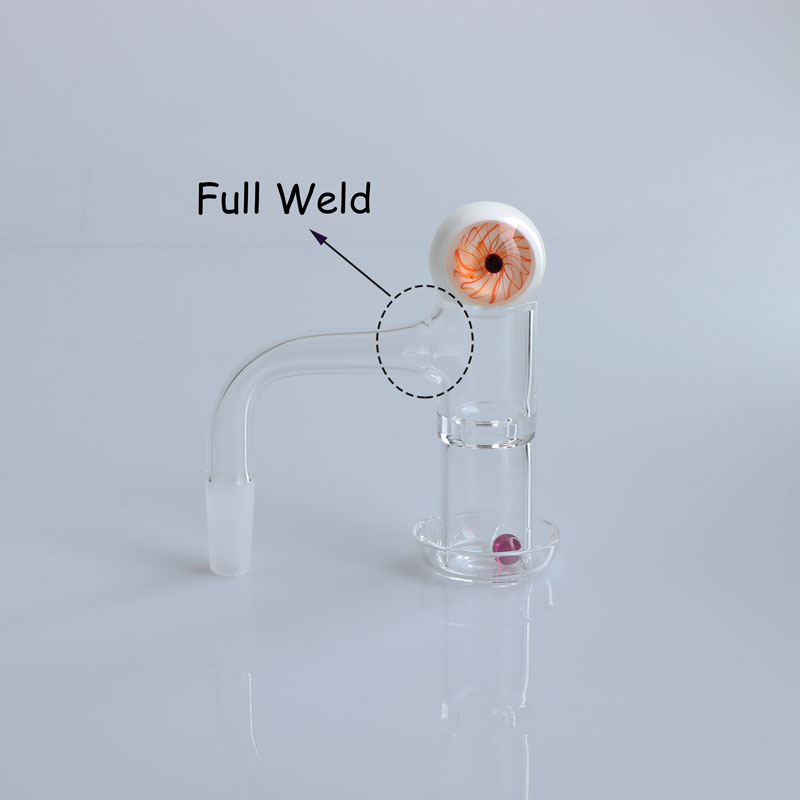 Smoking Beveled 20OD Edge Full Weld Terp Slurper Quartz Banger 2mm Wall With 22mm Marble Carb Cap and pearls & Ruby Female Male For Glass Bongs Rigs
Smoking Beveled 20OD Edge Full Weld Terp Slurper Quartz Banger 2mm Wall With 22mm Marble Carb Cap and pearls & Ruby Female Male For Glass Bongs Rigs