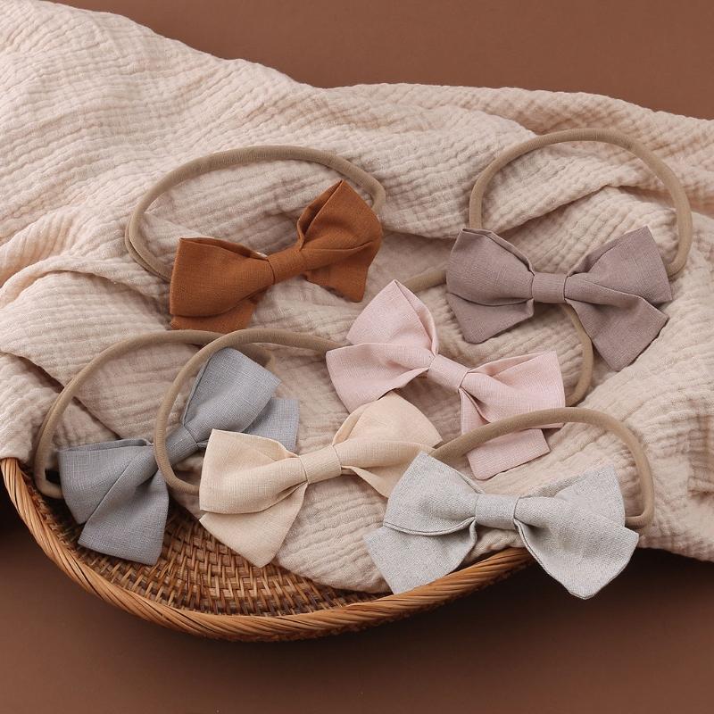 Hair Accessories Born Baby Elastic Headband Sweet Linen Bow Knot Stretchy Band Toddler Infant Kids Girls Decorative
Hair Accessories Born Baby Elastic Headband Sweet Linen Bow Knot Stretchy Band Toddler Infant Kids Girls Decorative