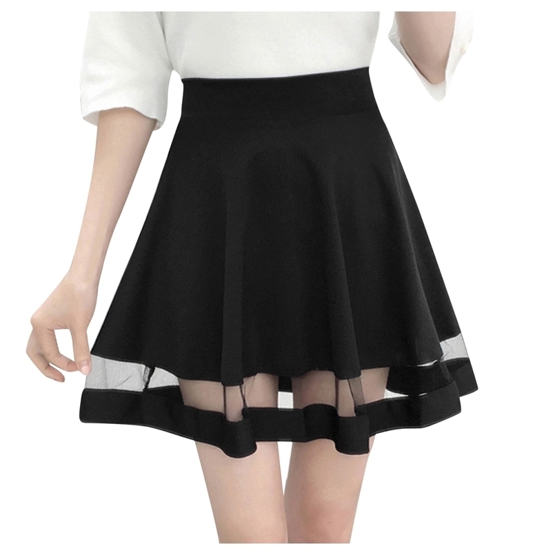 Gothic Lace Patchwork Hem Mini Skirts Black Pleated High Waist A-Line Women Skirt Autumn Fashion Streetwear Outfits 210708, Blue
Gothic Lace Patchwork Hem Mini Skirts Black Pleated High Waist A-Line Women Skirt Autumn Fashion Streetwear Outfits 210708, Blue