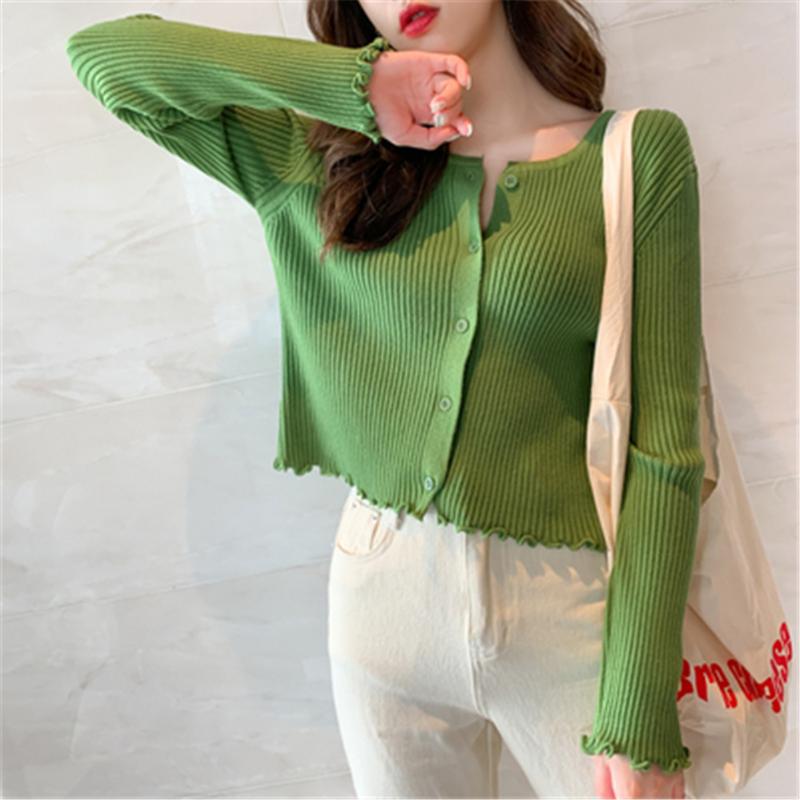 Women's Knits & Tees Slim Fit Autumn Winter Sweater Women Knitted Short Sweaters Top Long Sleeve Female Buttons Cardigan Coat Tops Base, White
Women's Knits & Tees Slim Fit Autumn Winter Sweater Women Knitted Short Sweaters Top Long Sleeve Female Buttons Cardigan Coat Tops Base, White