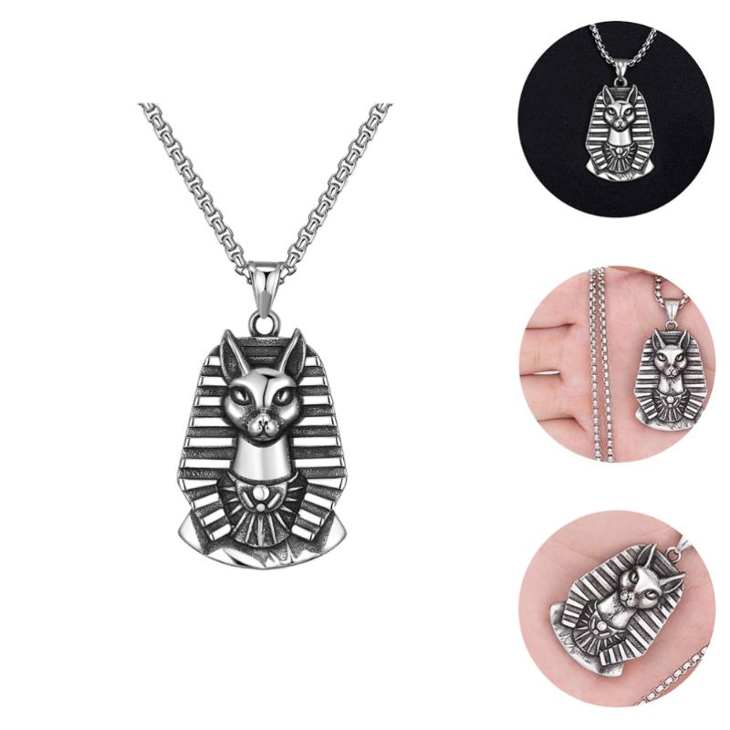 Pendant Necklaces Vintage Stainless Steel Necklace Sweater Chain With Great Men Gift
Pendant Necklaces Vintage Stainless Steel Necklace Sweater Chain With Great Men Gift