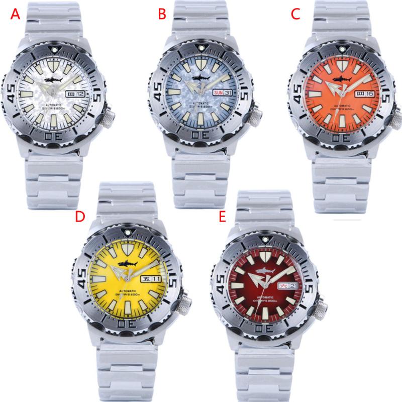 Wristwatches Heimdallr Version V2 Snowflake Monster Diver Watch Sapphire Crystal Rotating Bezel NH36 Automatic Movement Luminous, Orange
Wristwatches Heimdallr Version V2 Snowflake Monster Diver Watch Sapphire Crystal Rotating Bezel NH36 Automatic Movement Luminous, Orange