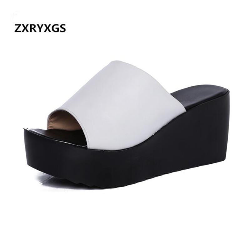 Elegant Comfort Summer Platform Sandals Non-slip Wedges High Heel Slippers Real Leather Shoes Size 33-41, Black
Elegant Comfort Summer Platform Sandals Non-slip Wedges High Heel Slippers Real Leather Shoes Size 33-41, Black