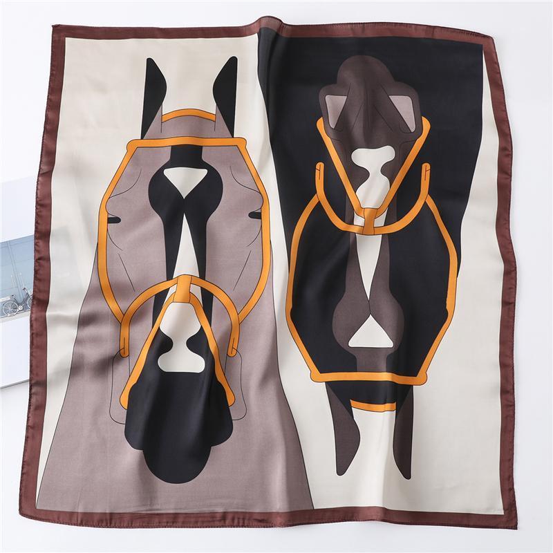 Scarves Small Silk Neck For Ladies Hair Accessories Foulard Scarf Square Wraps Fashion Print Headband Neckerchief Bandana, Blue;gray
Scarves Small Silk Neck For Ladies Hair Accessories Foulard Scarf Square Wraps Fashion Print Headband Neckerchief Bandana, Blue;gray