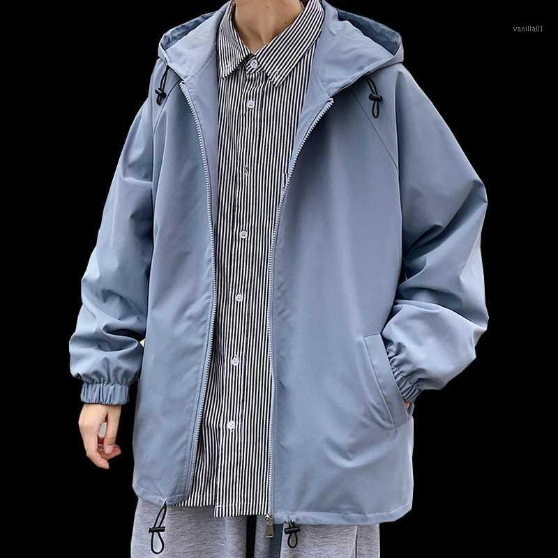 Men's Jackets Trend Solid Color Casual Loose Hooded Autumn Jacket M-5XL Large Size Clothing Streetwear Top Coat Spring Windbreaker, Black
Men's Jackets Trend Solid Color Casual Loose Hooded Autumn Jacket M-5XL Large Size Clothing Streetwear Top Coat Spring Windbreaker, Black