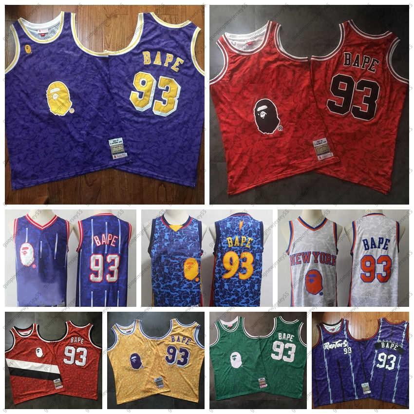 Men 93 BAPExMITCHELL & NESS Green Purple yellow red 1982-83 Classics Double-Embroidered Jersey youth s-3xl basketball jersey, Color9
Men 93 BAPExMITCHELL & NESS Green Purple yellow red 1982-83 Classics Double-Embroidered Jersey youth s-3xl basketball jersey, Color9