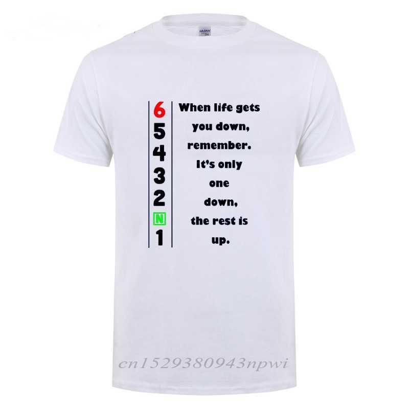 1N23456 Motorcycle T Shirt Father's Day Present Funny Birthday Gift For Men Daddy Father Husband O Neck Cotton T-Shirt Tshirt 210629