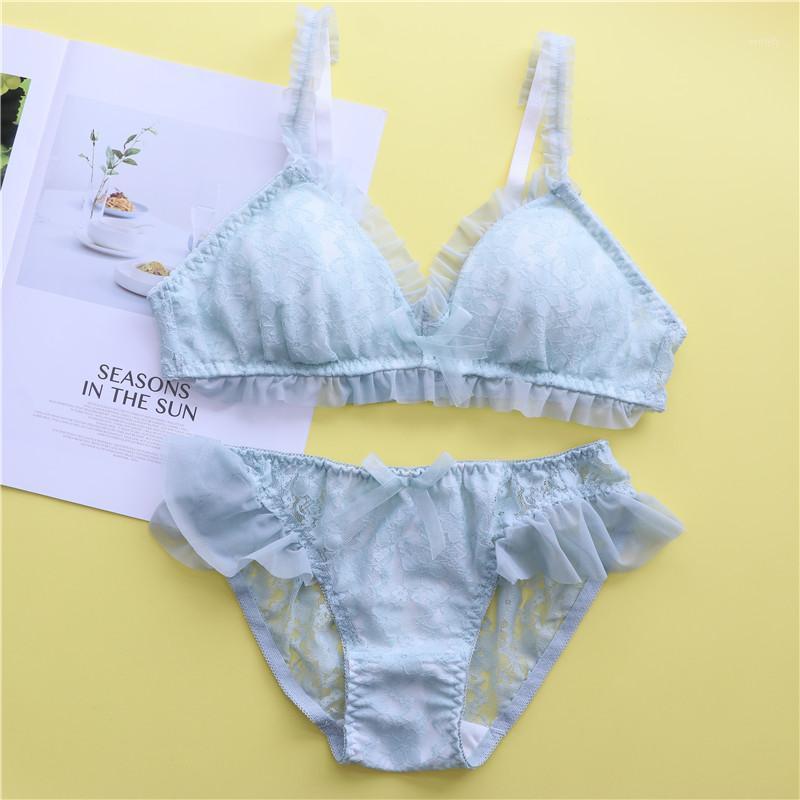 Bras Sets Cute Japanese Bra & Panties Set Wirefree Soft Lace Underwear Sleep Intimates Kawaii Lolita And Panty, Black
Bras Sets Cute Japanese Bra & Panties Set Wirefree Soft Lace Underwear Sleep Intimates Kawaii Lolita And Panty, Black
