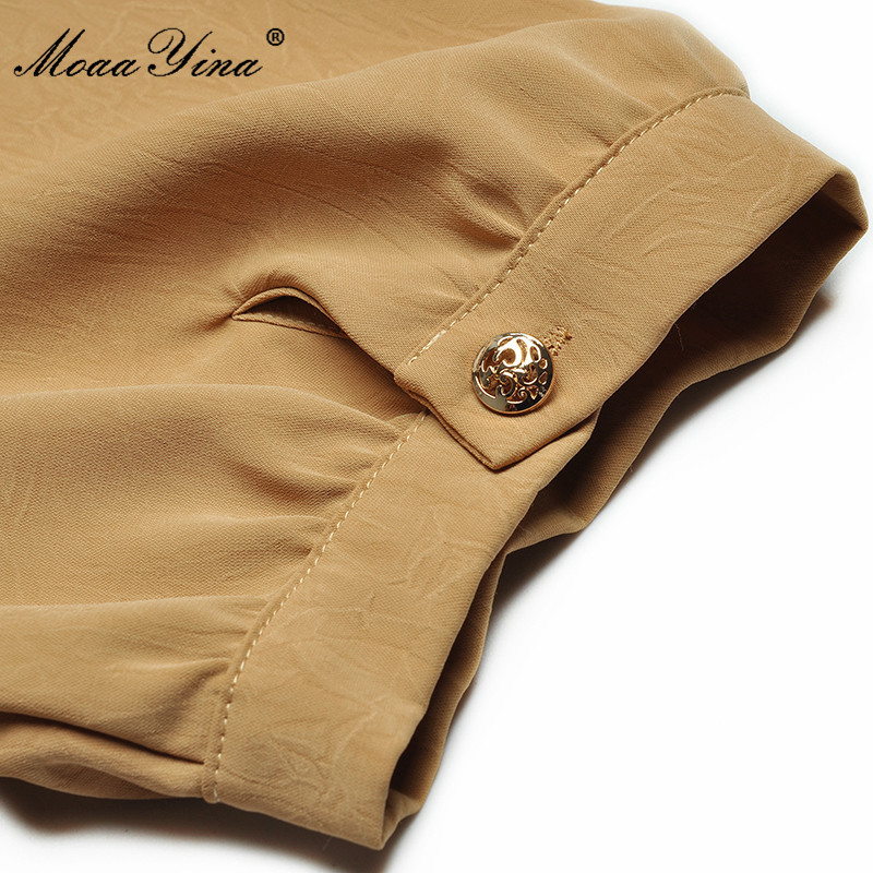 Moaa Yina Summer Fashion Elegant Office Wear Party Dress Women Short sleeve Sashes High waist Slim Pencil Midi 210524