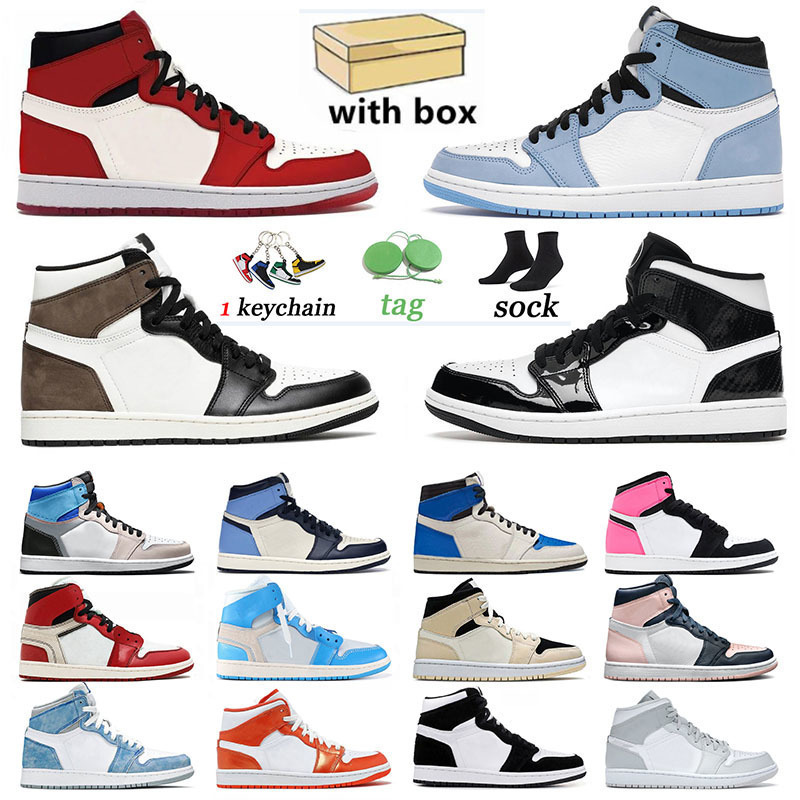 Shoes Air Jorden 1 Jumpman 1s Basketball Men Women High OG Top Quality Banned Triple UNC Off Black University blue White Designer, Bubble wrap packaging
Shoes Air Jorden 1 Jumpman 1s Basketball Men Women High OG Top Quality Banned Triple UNC Off Black University blue White Designer, Bubble wrap packaging
