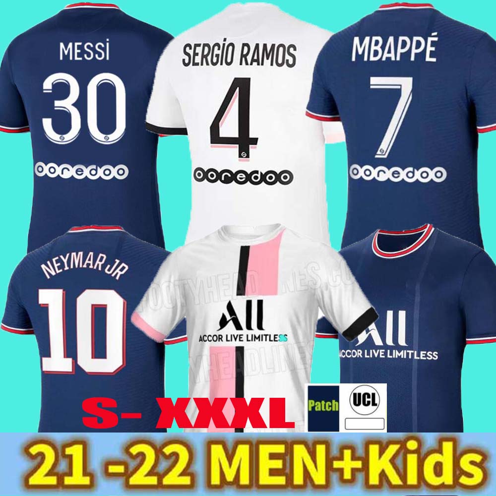 MESSI MBAPPE HAKIMI SERGIO RAMOS NEYMAR JR WIJNALDUM soccer jersey 21 22 Maillots football shirt 2021 2022 MARQUINHOS men + kids kit uniform enfants maillot de foot, 21/22 away kids size
MESSI MBAPPE HAKIMI SERGIO RAMOS NEYMAR JR WIJNALDUM soccer jersey 21 22 Maillots football shirt 2021 2022 MARQUINHOS men + kids kit uniform enfants maillot de foot, 21/22 away kids size