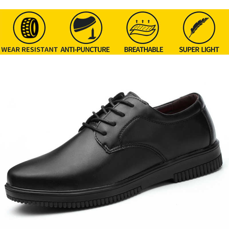 Chef Waiter Shoes el and Restaurant Kitchen Shoe Soft Work Non-slip Flat Shoes Black Oil Proof Waterproof Wearable 210624, 118
Chef Waiter Shoes el and Restaurant Kitchen Shoe Soft Work Non-slip Flat Shoes Black Oil Proof Waterproof Wearable 210624, 118