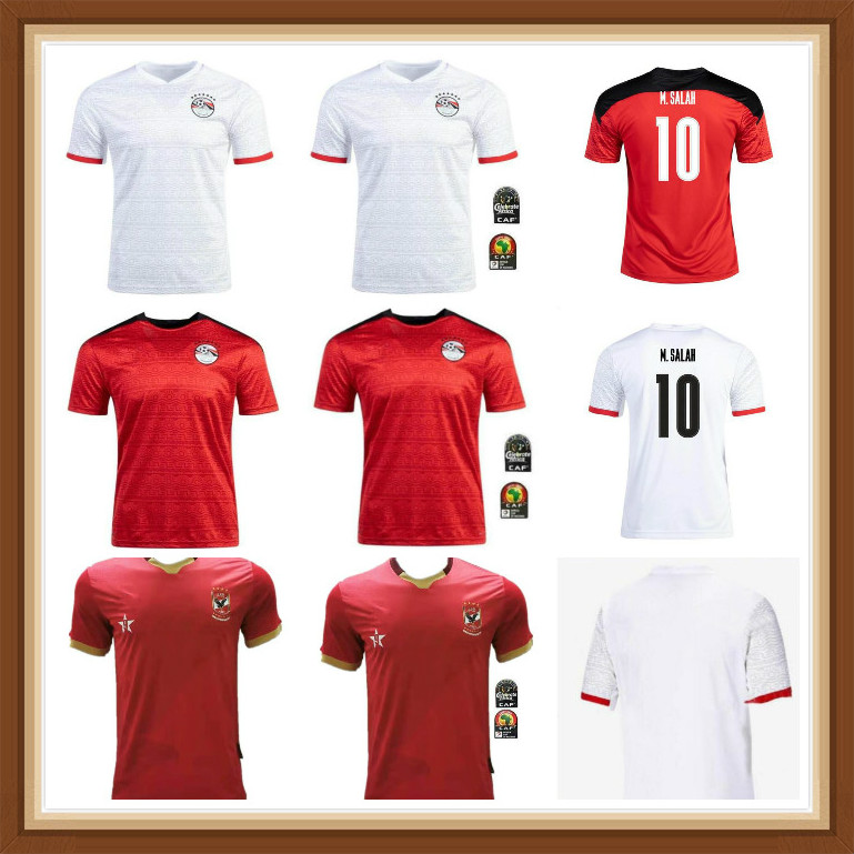 2021 Egypt soccer jersey M. SALAH Home Red away white 20 21 KAHRABA A. HEGAZI RAMADAN ELNENY uniforms jerseys Men footbal shirts
2021 Egypt soccer jersey M. SALAH Home Red away white 20 21 KAHRABA A. HEGAZI RAMADAN ELNENY uniforms jerseys Men footbal shirts