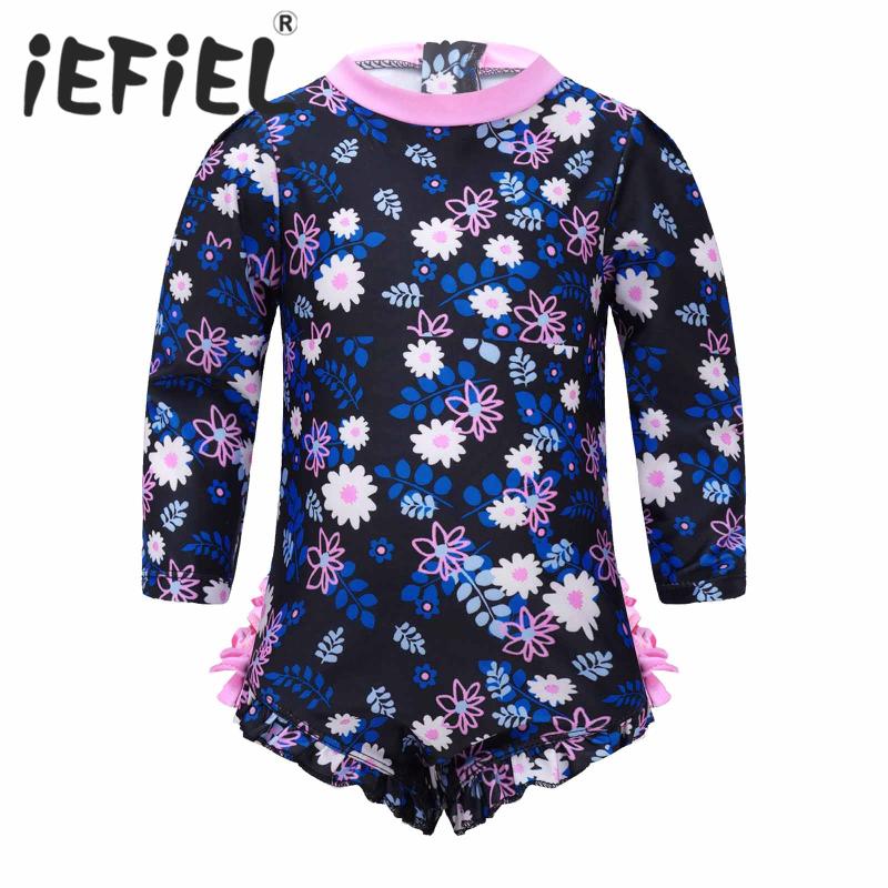One-Pieces Toddler Baby Girls Swimwear Long Sleeve Swimsuit One Piece Children Kids Bathing Suit Beachwear Floral Printed Bodysuit, Black
One-Pieces Toddler Baby Girls Swimwear Long Sleeve Swimsuit One Piece Children Kids Bathing Suit Beachwear Floral Printed Bodysuit, Black