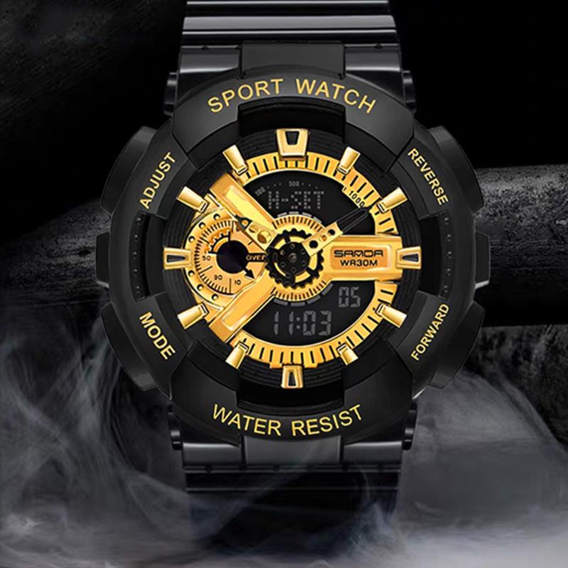Wristwatches G Style Watches Mens Woman Military Army Watch Led Digital Sports Wristwatch Couples Gift Analog Automatic Male, Man black
Wristwatches G Style Watches Mens Woman Military Army Watch Led Digital Sports Wristwatch Couples Gift Analog Automatic Male, Man black