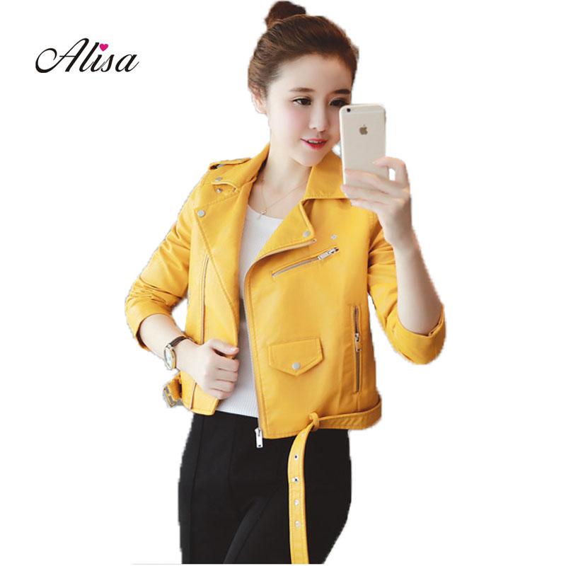 Women's Leather & Faux 2021 Spring Autumn Punk Style Women Biker Jacket Ladies Yellow Pink Female Slim Short Motorcycle Coats, Black
Women's Leather & Faux 2021 Spring Autumn Punk Style Women Biker Jacket Ladies Yellow Pink Female Slim Short Motorcycle Coats, Black