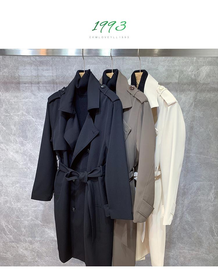 Men's Trench Coats Rk335 Fashion & Jackets 2021 Runway Luxury European Design Party Style Clothing, Tan;black
Men's Trench Coats Rk335 Fashion & Jackets 2021 Runway Luxury European Design Party Style Clothing, Tan;black