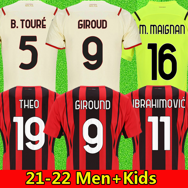 GIROUND 20 21 AC milan soccer jerseys 2022 2021 football shirts IBRAHIMOVIC TONALI PAQUETA BENNACER REBIC Camiseta de futbol ROMAGNOLI, Home 2022 kids
GIROUND 20 21 AC milan soccer jerseys 2022 2021 football shirts IBRAHIMOVIC TONALI PAQUETA BENNACER REBIC Camiseta de futbol ROMAGNOLI, Home 2022 kids