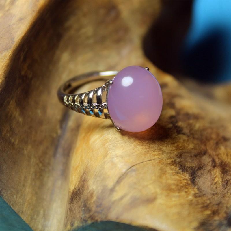 Cluster Rings Wholesale Fashion Jewelry Pink Chalcedony Euro-American Special Silver Plated Ring For Women Feature Concise Namour Charm Gift
Cluster Rings Wholesale Fashion Jewelry Pink Chalcedony Euro-American Special Silver Plated Ring For Women Feature Concise Namour Charm Gift