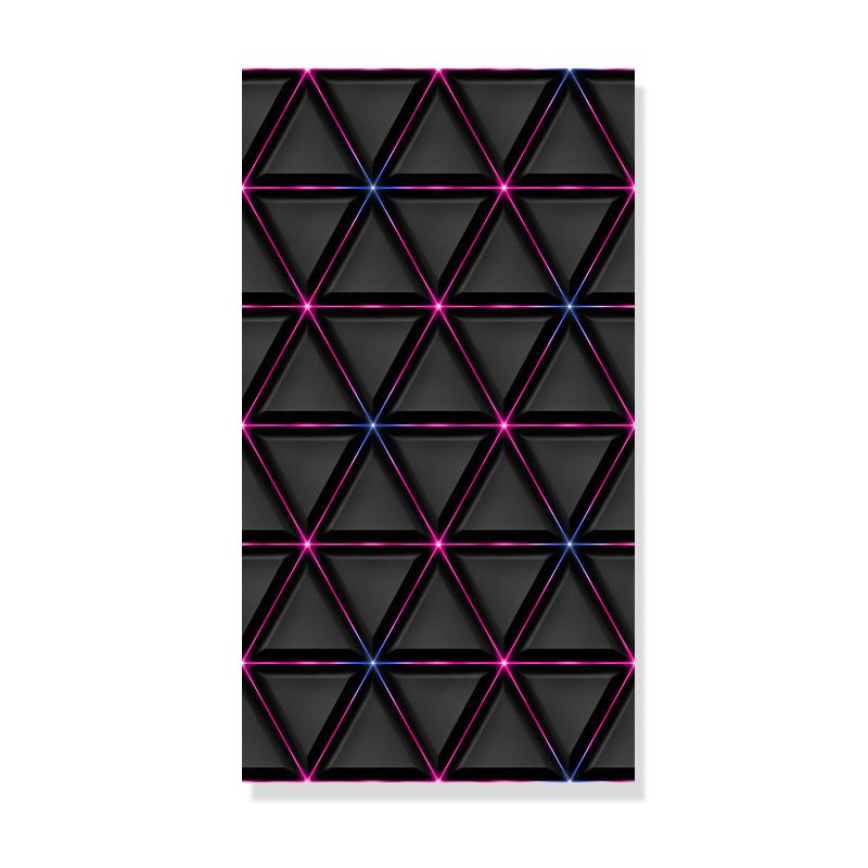 Wallpapers Luxury 3d Geometric Black Wallpaper Ktv Room Modern Bar Night Club Decorative Waterproof PVC Wall Paper P1076844817