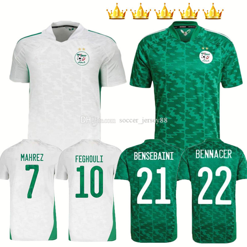 men+kids kits 2021 2022 Algeria Mahrez 2021-22 Soccer Jerseys 21 22 BOUNEDJAH FEGHOULI BENNACER ATAL home white away green black Maillot de, Black;yellow
men+kids kits 2021 2022 Algeria Mahrez 2021-22 Soccer Jerseys 21 22 BOUNEDJAH FEGHOULI BENNACER ATAL home white away green black Maillot de, Black;yellow