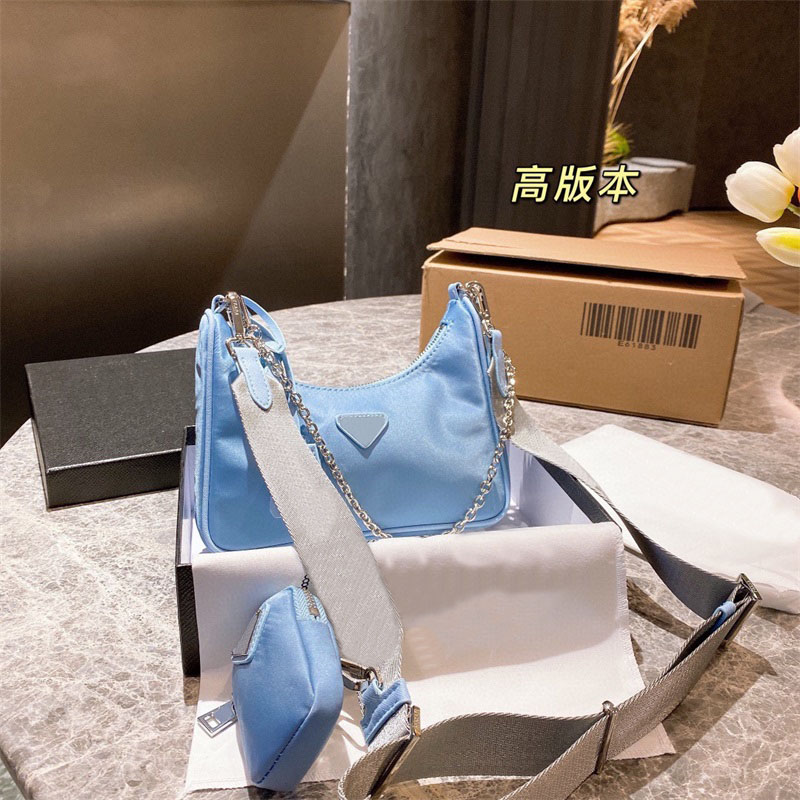 2021 Shoulder Bags high quality nylon Handbags Fashion Trend Women Hobo Bag Cross Body Waist Pack Six Color Options