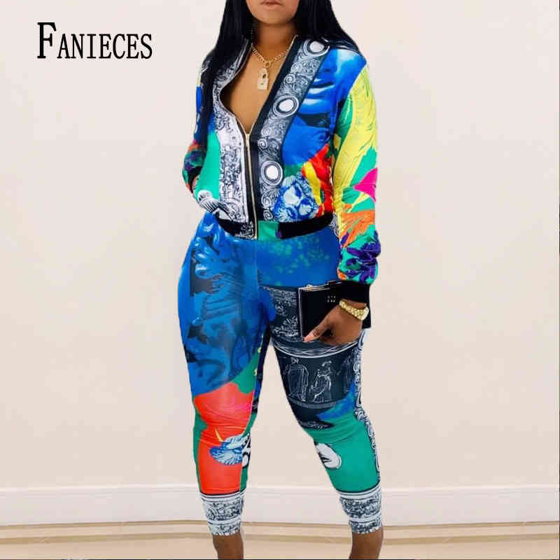 High Quality ins Fashion Designer Runway Suit Sets tracksuit Women Long Sleeve Vintage Print Tops jacket + Pants Two Piece Set 210520, Blue
High Quality ins Fashion Designer Runway Suit Sets tracksuit Women Long Sleeve Vintage Print Tops jacket + Pants Two Piece Set 210520, Blue