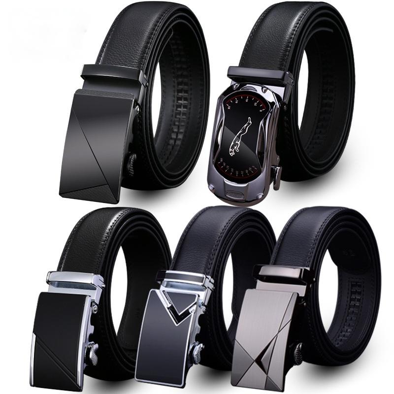 Belts Men's Designer Fashion Leather Luxury Automatic Buckle Business Cow Waist Belt Skin, Black
Belts Men's Designer Fashion Leather Luxury Automatic Buckle Business Cow Waist Belt Skin, Black