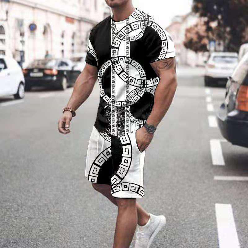 Men's Tracksuits 2021 Summer Men Casual Sets Vintage India Folk Printed Short Sleeve T-shirt And Shorts 2 Pieces Track Suit Mens Sportswear, 001
Men's Tracksuits 2021 Summer Men Casual Sets Vintage India Folk Printed Short Sleeve T-shirt And Shorts 2 Pieces Track Suit Mens Sportswear, 001