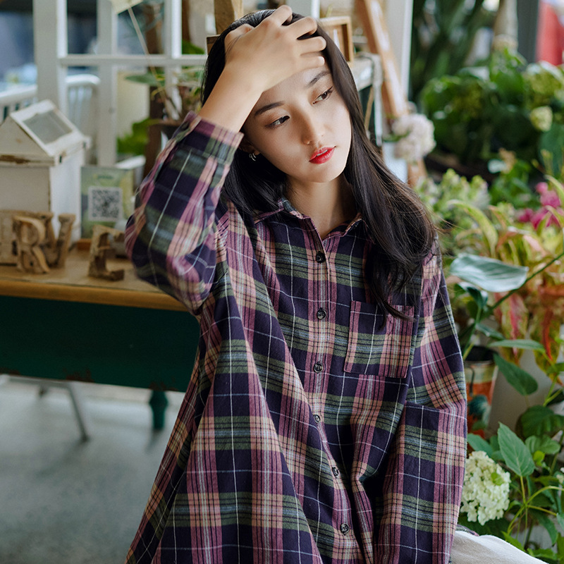Johnature Women Vintage Shirts Plaid Loose Blouses Cotton Soft Tops Autumn Long Sleeve Female Casual Shirts And Tops 210521, Yellow
Johnature Women Vintage Shirts Plaid Loose Blouses Cotton Soft Tops Autumn Long Sleeve Female Casual Shirts And Tops 210521, Yellow