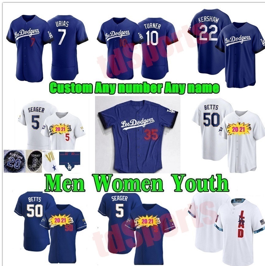 Los Angeles Men Women youth 2021 City Connect Baseball jerseys Mookie Bett Cody Bellinger Justin Turner Max Muncy Dodgers Clayton Kershaw Enrique Hernandez jersey, As shown in illustration
Los Angeles Men Women youth 2021 City Connect Baseball jerseys Mookie Bett Cody Bellinger Justin Turner Max Muncy Dodgers Clayton Kershaw Enrique Hernandez jersey, As shown in illustration