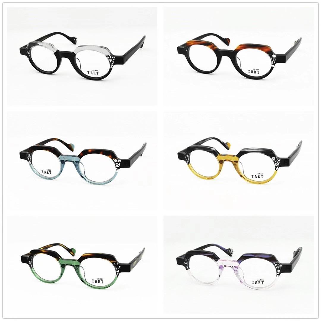 360 Fashion Optics Glasses With UV Protection for men and Women Vintage Oval Frame popular Top Quality Come With Case classic Glasses