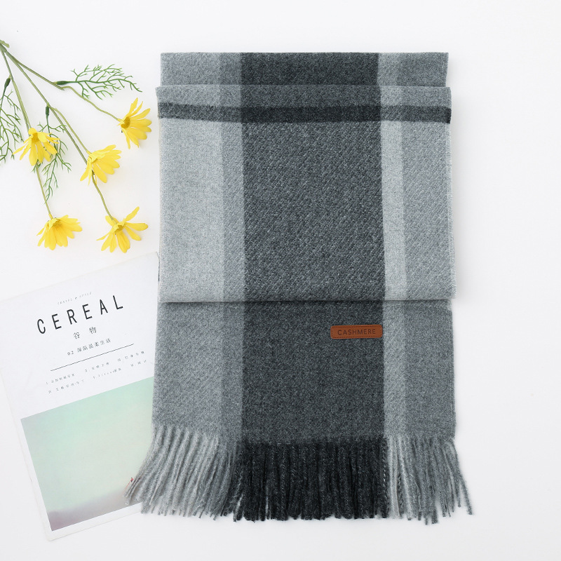 Autumn and Winter New Womens Shawl Wool Long Block Shawl Knitted Warm Shawl Thickened Scarf Wholesale
Autumn and Winter New Womens Shawl Wool Long Block Shawl Knitted Warm Shawl Thickened Scarf Wholesale