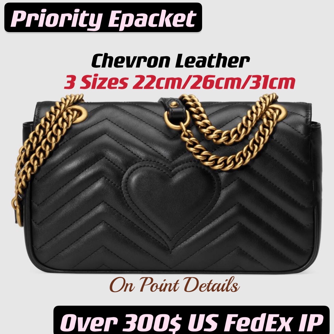 Double G Marmont Women Shoulder Bag 22cm 26cm 31cm Three Sizes Chevron Genuine Leather Flap Front Metal Letter Back Threads Heart Lady Crossbody, Brown
Double G Marmont Women Shoulder Bag 22cm 26cm 31cm Three Sizes Chevron Genuine Leather Flap Front Metal Letter Back Threads Heart Lady Crossbody, Brown