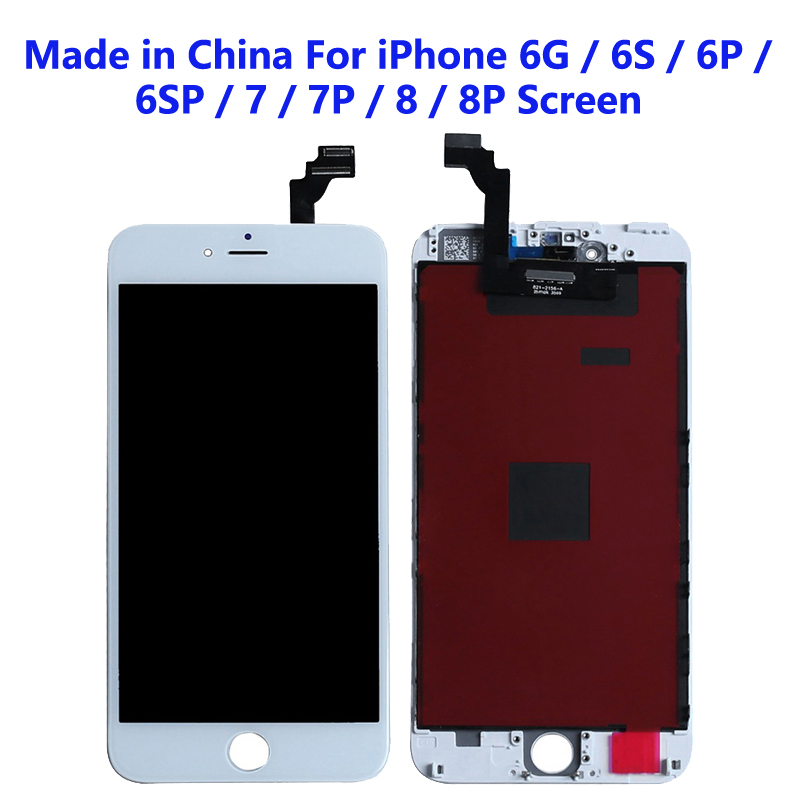 Yang Phones Accessories For iPhone 6S 7 8 Plus LCD Panels Used to repair phone display Made in China Touch Digitizer Screen Assembly Replacement Black White
Yang Phones Accessories For iPhone 6S 7 8 Plus LCD Panels Used to repair phone display Made in China Touch Digitizer Screen Assembly Replacement Black White