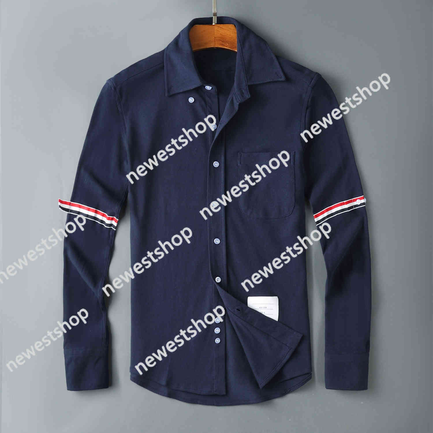 Tb Thom Men Shirt Long Sleeve Cotton Oxford Fabric Soft Casual Fashion Club Korean Style Buttons Lady, Gray
Tb Thom Men Shirt Long Sleeve Cotton Oxford Fabric Soft Casual Fashion Club Korean Style Buttons Lady, Gray